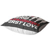 Funny Fathers Pillows Dad A Sons First Hero A Daughters First Love