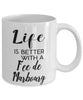 Funny Fee De Marbourg Rabbit Mug Life Is Better With A Fee De Marbourg Coffee Cup 11oz 15oz White