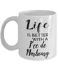 Funny Fee De Marbourg Rabbit Mug Life Is Better With A Fee De Marbourg Coffee Cup 11oz 15oz White