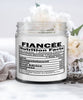 Funny Fiancee Candle Nutrition Facts 9oz Vanilla Scented Candles Soy Wax