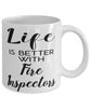Funny Fire Inspector Mug Life Is Better With Fire Inspectors Coffee Cup 11oz 15oz White