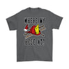 Funny Firefighter Fire Rescue Tee Where My Hose At Gildan Mens T-Shirt