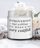 Funny Fish Candle Introverted But Willing To Discuss Cory Catfish 9oz Vanilla Scented Candles Soy Wax