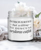 Funny Fish Candle Introverted But Willing To Discuss Corydoras Catfish 9oz Vanilla Scented Candles Soy Wax