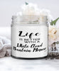 Funny Fish Candle Life Is Better With A White Cloud Mountain Minnow 9oz Vanilla Scented Candles Soy Wax