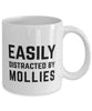 Funny Fish Mug Easily Distracted By Mollies Coffee Mug 11oz White