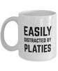 Funny Fish Mug Easily Distracted By Platies Coffee Mug 11oz White