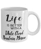 Funny Fish Mug Life Is Better With A White Cloud Mountain Minnow Coffee Cup 11oz 15oz White