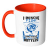 Funny Fishing Beer Mug I Rescue Fish From Water White 11oz Accent Coffee Mugs