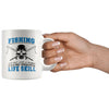 Funny Fishing Mug A Post-Apocalyptic Life Skill 11oz White Coffee Mugs