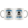 Funny Fishing Mug A Post-Apocalyptic Life Skill 11oz White Coffee Mugs