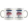 Funny Fishing Mug Fishing An American Tradition 11oz White Coffee Mugs