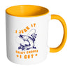 Funny Fishing Mug I Jerk It Every White 11oz Accent Coffee Mugs