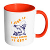 Funny Fishing Mug I Jerk It Every White 11oz Accent Coffee Mugs