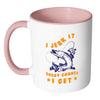 Funny Fishing Mug I Jerk It Every White 11oz Accent Coffee Mugs