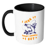 Funny Fishing Mug I Jerk It Every White 11oz Accent Coffee Mugs