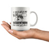 Funny Fishing Mug I Just Hold My Rod Wiggle My Worm And 11oz White Coffee Mugs