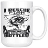 Funny Fishing Mug I Rescue Fish From Water And Beer From 15oz White Coffee Mugs