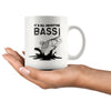 Funny Fishing Mug Its All About The Bass 11oz White Coffee Mugs