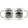 Funny Fishing Mug Master Baiter 11oz White Coffee Mugs