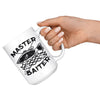 Funny Fishing Mug Master Baiter 15oz White Coffee Mugs