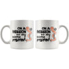 Funny Fishing Mug On The Mission To Do Some Fishin 11oz White Coffee Mugs