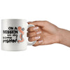 Funny Fishing Mug On The Mission To Do Some Fishin 11oz White Coffee Mugs