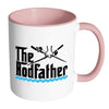 Funny Fishing Mug The Rod Father White 11oz Accent Coffee Mugs