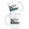 Funny Fishing Mug The Rodfather 15oz White Coffee Mugs