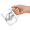 Funny Fishing Mug Theres A Fine Line Between Fishing And 15oz White Coffee Mugs