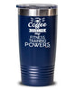 Funny Fitness Trainer Tumbler Coffee Gives Me My Fitness Training Powers 20oz 30oz Stainless Steel