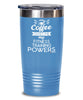 Funny Fitness Trainer Tumbler Coffee Gives Me My Fitness Training Powers 20oz 30oz Stainless Steel