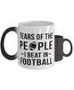 Funny Footballer Mug Tears Of The People I Beat In Football Coffee Mug Color Changing 11oz