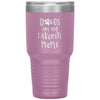 Funny Fur Mom Dad Tumbler Dogs Are My Favorite People Laser Etched 30oz Stainless Steel Tumbler