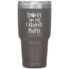 Funny Fur Mom Dad Tumbler Dogs Are My Favorite People Laser Etched 30oz Stainless Steel Tumbler