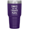 Funny Fur Mom Dad Tumbler Dogs Are My Favorite People Laser Etched 30oz Stainless Steel Tumbler