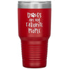 Funny Fur Mom Dad Tumbler Dogs Are My Favorite People Laser Etched 30oz Stainless Steel Tumbler