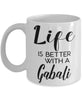 Funny Gabali Rabbit Mug Life Is Better With A Gabali Coffee Cup 11oz 15oz White