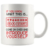 Funny Gamer Mug If you Know What This Is Come 11oz White Coffee Mugs