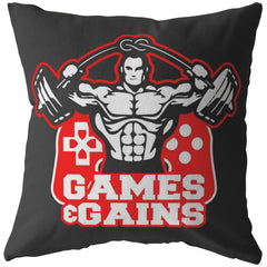 Funny Gamer Pillows Games And Gains