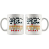 Funny Gaming Mug Life Is A Game It Depends On How You Play 11oz White Coffee Mugs