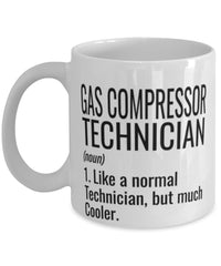 Funny Gas Compressor Technician Mug Like A Normal Technician But Much Cooler Coffee Cup 11oz 15oz White
