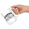 Funny Geek Mug Geeks Will Ctrl+S The World 15oz White Coffee Mugs