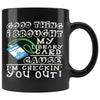 Funny Geek Mug Good Thing I Brought My Library Card 11oz Black Coffee Mugs
