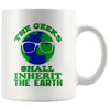 Funny Geek Mug The Geeks Shall Inherit The Earth 11oz White Coffee Mugs