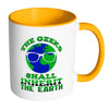 Funny Geeks Mug The Geeks Shall Inherit The Earth White 11oz Accent Coffee Mugs