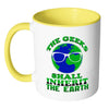 Funny Geeks Mug The Geeks Shall Inherit The Earth White 11oz Accent Coffee Mugs