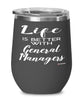 Funny General Manager Wine Glass Life Is Better With General Managers 12oz Stainless Steel Black