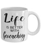 Funny Geocaching Mug Life Is Better With Geocaching Coffee Cup 11oz 15oz White