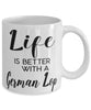 Funny German Lop Rabbit Mug Life Is Better With A German Lop Coffee Cup 11oz 15oz White